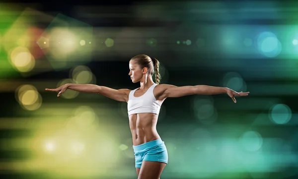 Fitness girl — Stock Photo, Image