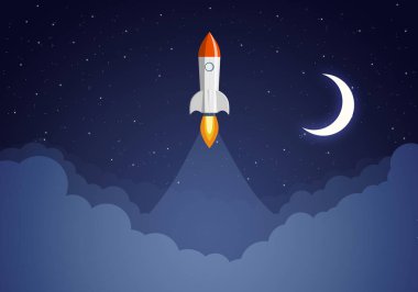 Roket uzaya fırlatıldı