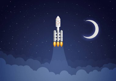 Roket uzaya fırlatıldı