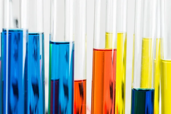 Análisis y pruebas de laboratorio de química orgánica — Foto de Stock
