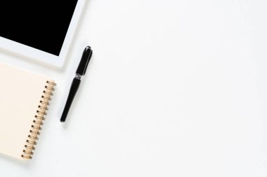 Blogger işyerinin üst görünümü