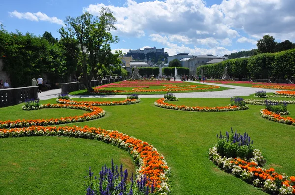 Mirabell Gardens, Salzbug, Áustria — Fotografia de Stock