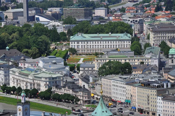 Blick über salzburg, Österreich — Stockfoto