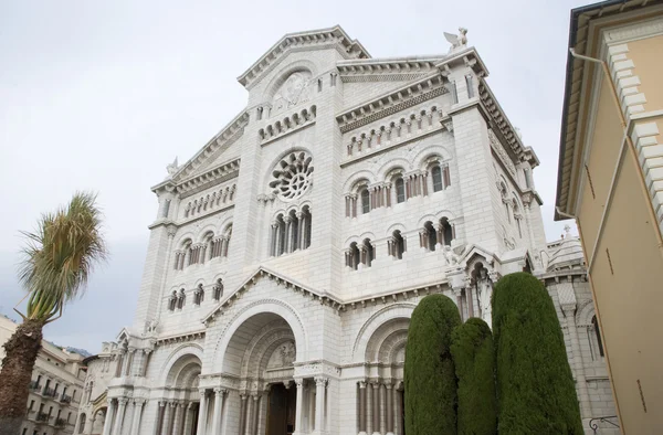 Katedralen i monte carlo, monaco — Stockfoto