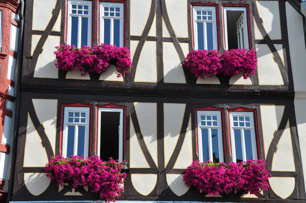 Fachwerkhaus à colombages en Allemagne — Photo
