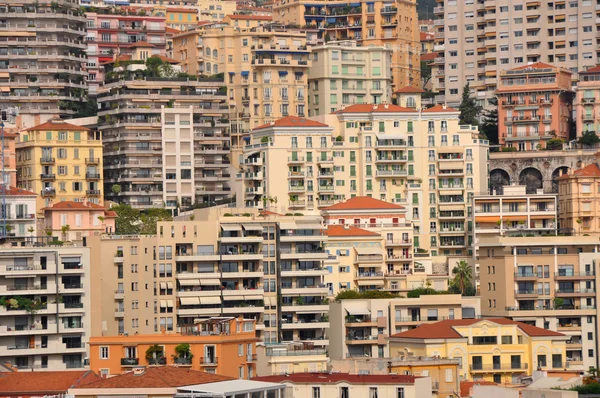 Häuser von monte carlo, monaco lizenzfreie Stockbilder