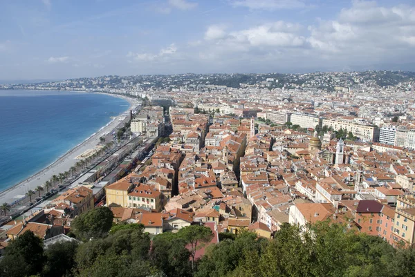 View over nice, cote d — Stock Photo, Image