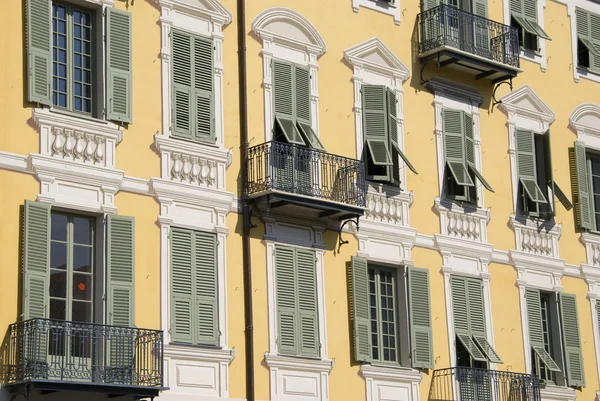 Estuco falso en la fachada en Niza, Francia —  Fotos de Stock
