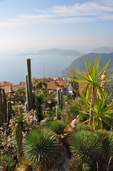 Vista su Eze, Costa Azzurra — Foto Stock