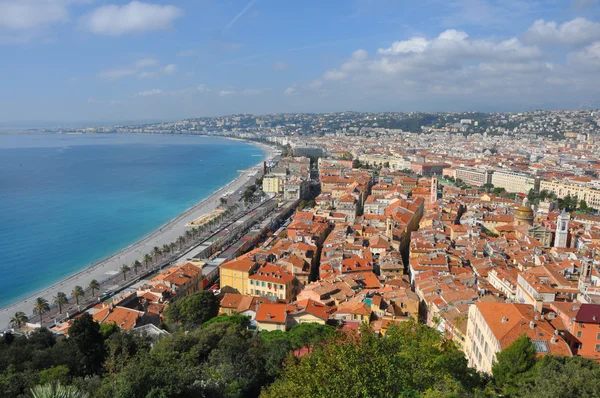 View over nice, cote d'azur, france — Stock Photo, Image