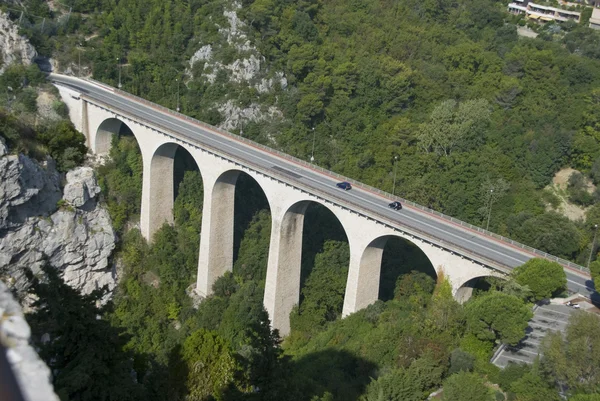 근처 좋은 프랑스에서 고속도로 다리 — 스톡 사진