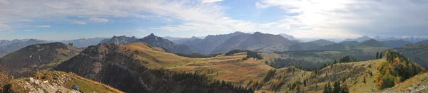 Alpesi panoráma - osztrák táj — Stock Fotó