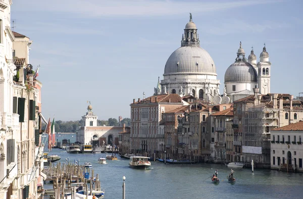 Санта-Мария-делла-Салют в Венеции, Италия — стоковое фото