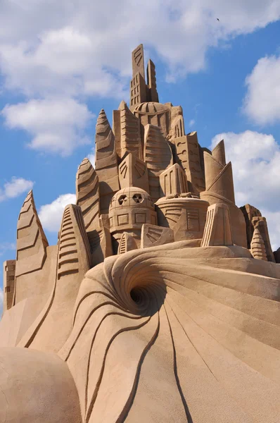 Sandskulptur — Stockfoto