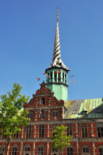 Copenhagen stock exchange — Stock Photo, Image