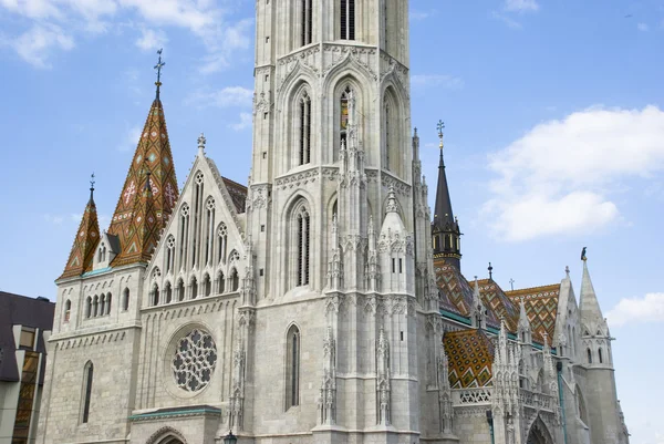 Matthiaskerk in Boedapest, Hongarije — Stockfoto