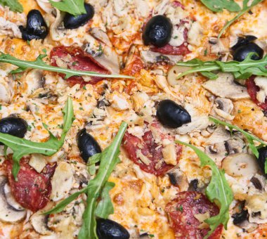 kaprichioza pizza yakın çekim