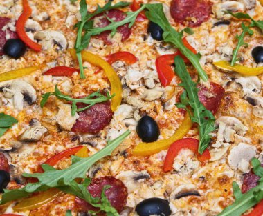 kaprichioza pizza yakın çekim