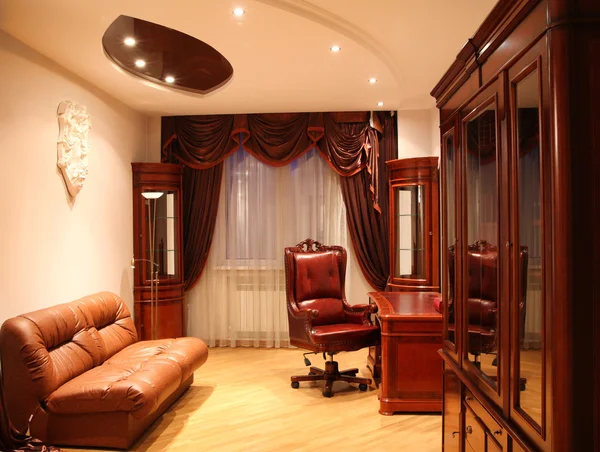 Modern nappali belső tér — Stock Fotó