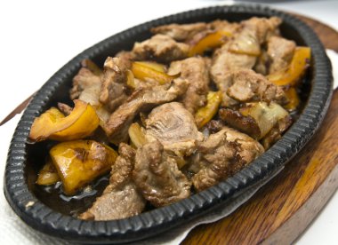 sığır eti ile salata