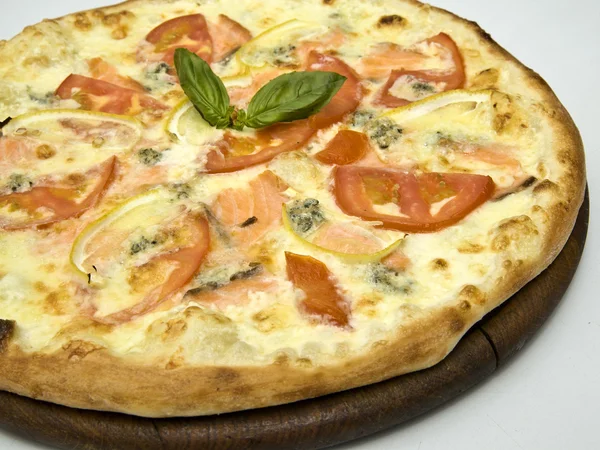 Pizza närbild — Stockfoto