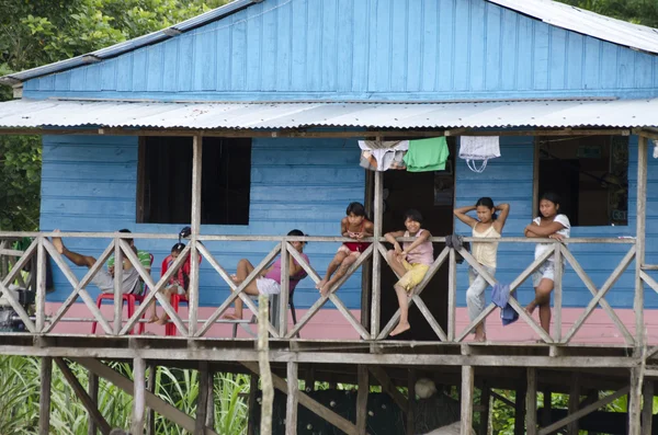 Crianças da Amazônia — Fotografia de Stock