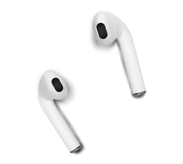 Headset White Background Wireless Audio Ear Headphone Illustration Headphones Vector Royalty Free Stock Vectors