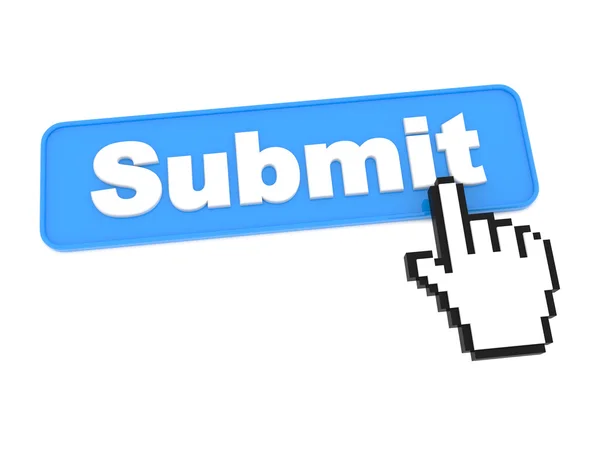 Web Submit Button. — Stock Photo, Image