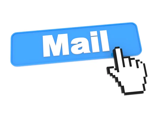 Knop e-mail web. — Stockfoto