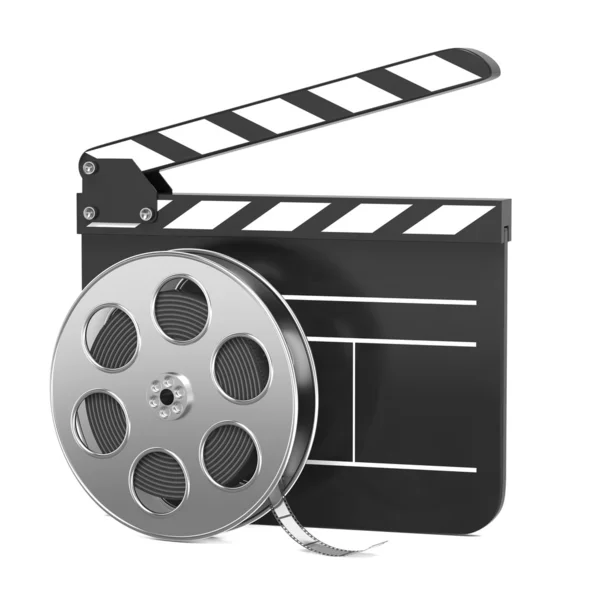 Duig en film reel here reel met film. — Stockfoto