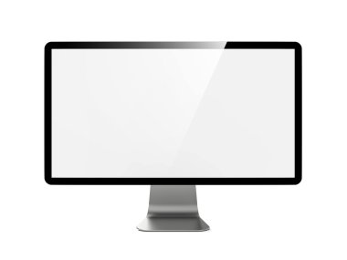 modern 4 k geniş ekran lcd monitör.