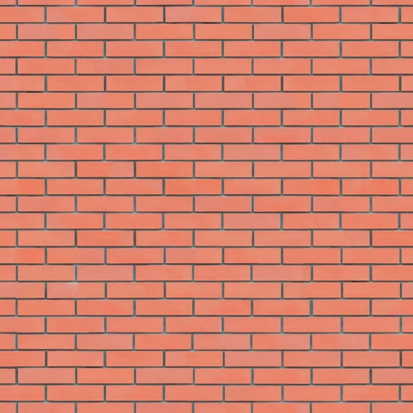 Red Brick Wall Texture Seamlessly Tileable. — Stock Photo, Image