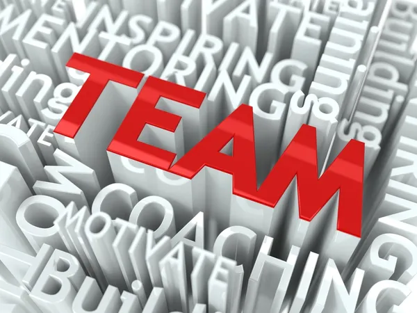 Teambuilding-Konzept. — Stockfoto
