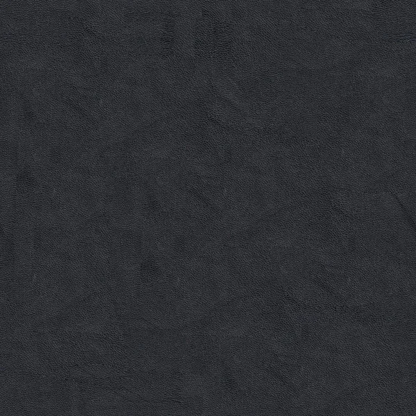 Closeup of Seamless Black Leather Texture #0015. — Stock Photo, Image