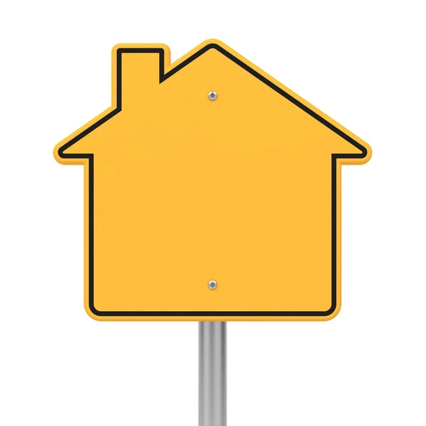 Straßenschild in Form von Häusern. — Stockfoto