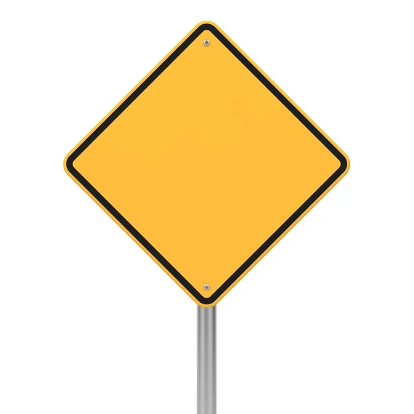 Road Sign in Diamond Shape. — Stock Photo, Image