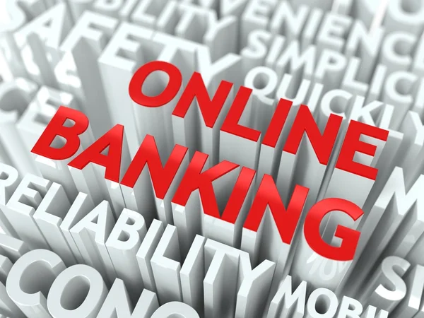 Онлайн-банкінгу концепції . — стокове фото