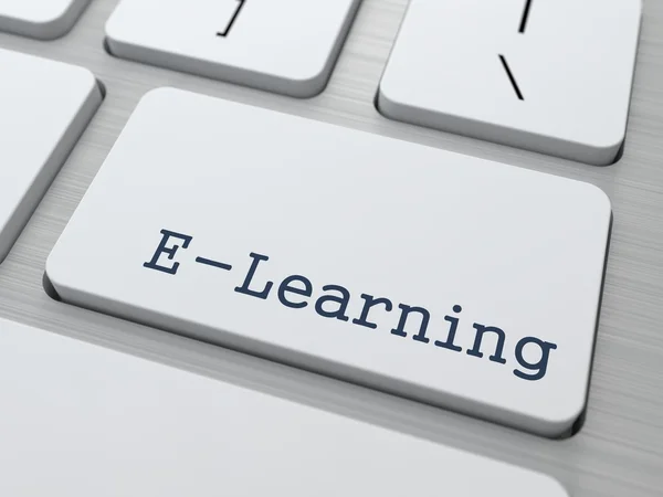 Concetto di e-learning . — Foto Stock