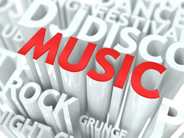Concepto musical . —  Fotos de Stock