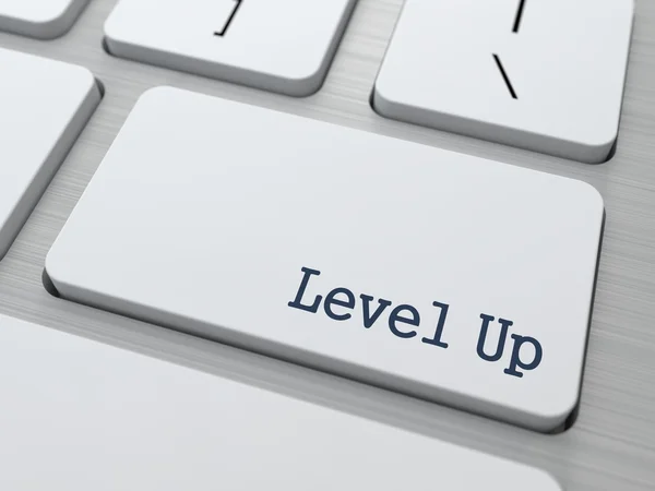 Level Up Button. — Stock Photo, Image