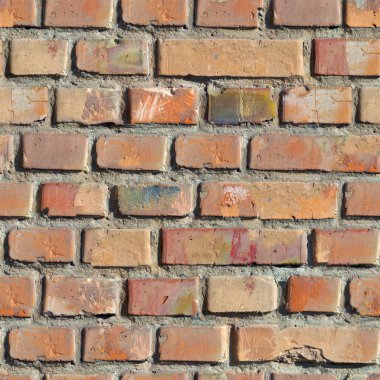 tuğla duvar. Dikişsiz doku.