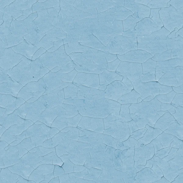 Синя тріснута фарба Безшовна текстура . — стокове фото