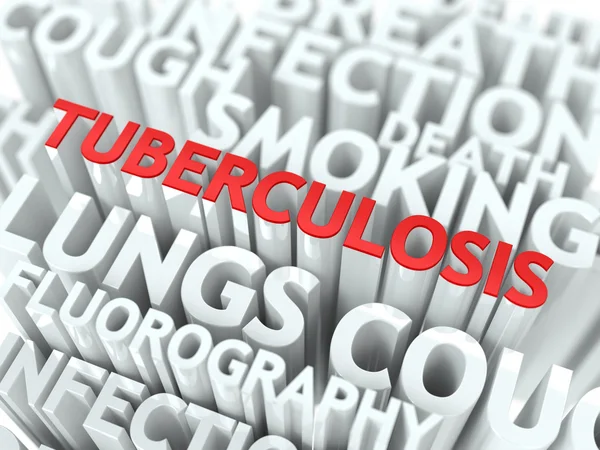 Концепция туберкулеза . — стоковое фото