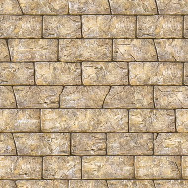 Dikişsiz doku kahverengi dekoratif tuğla duvar.