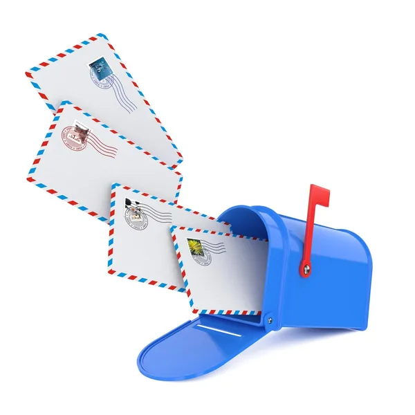 Mailbox with Letters. — Stock Photo, Image