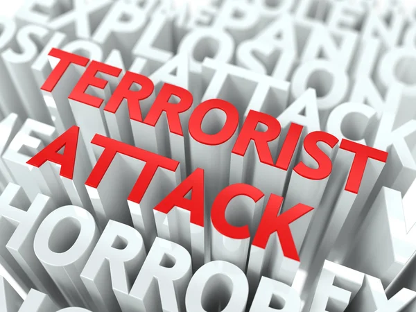 Terrorism begreppet. — Stockfoto