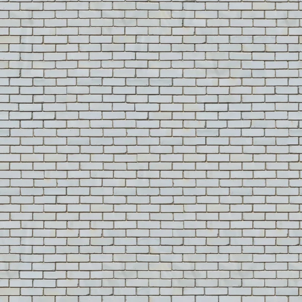 Texture sans couture du mur de briques blanches . — Photo