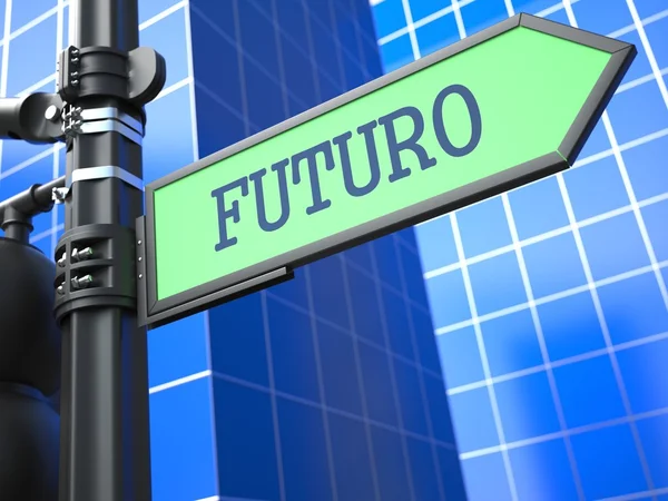 Concepto futuro. (Portugués) ) — Foto de Stock