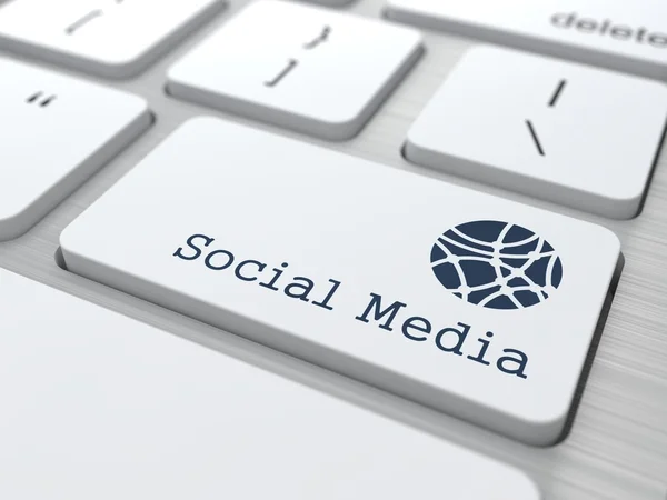 Concetto di social media. — Foto Stock