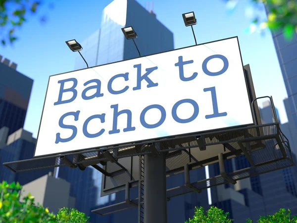 Education Concept on Billboard. — Stock Photo, Image